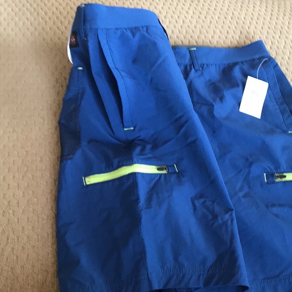 Mountain and Isles Men’s Cargo Performance Navy Blue Short Size 32 - Picture 7 of 13